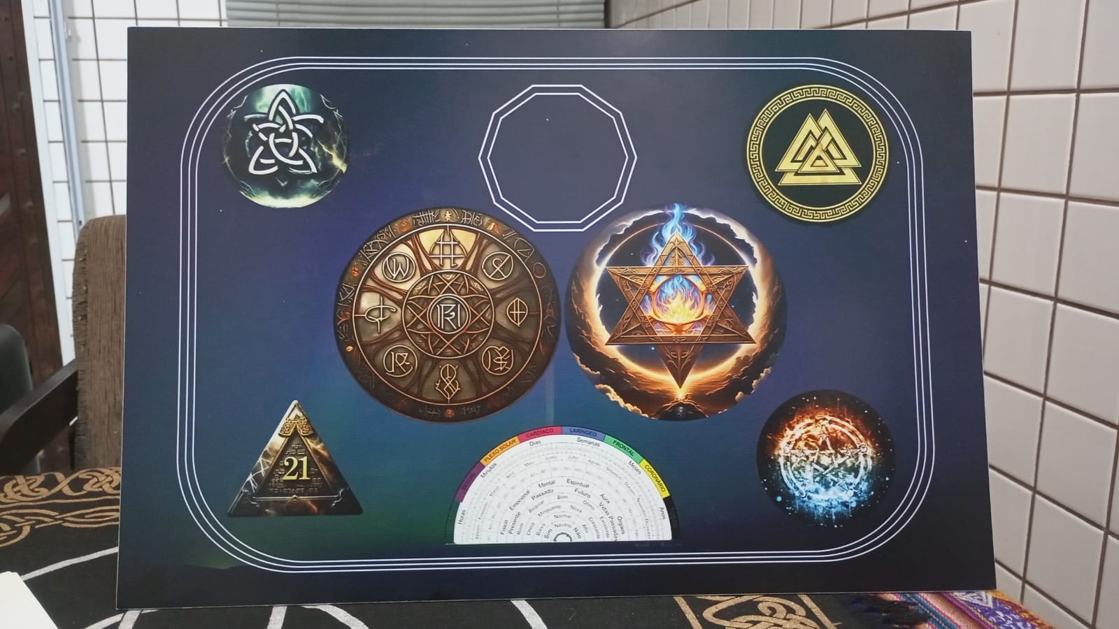 Mesa Radiônica Wicca
